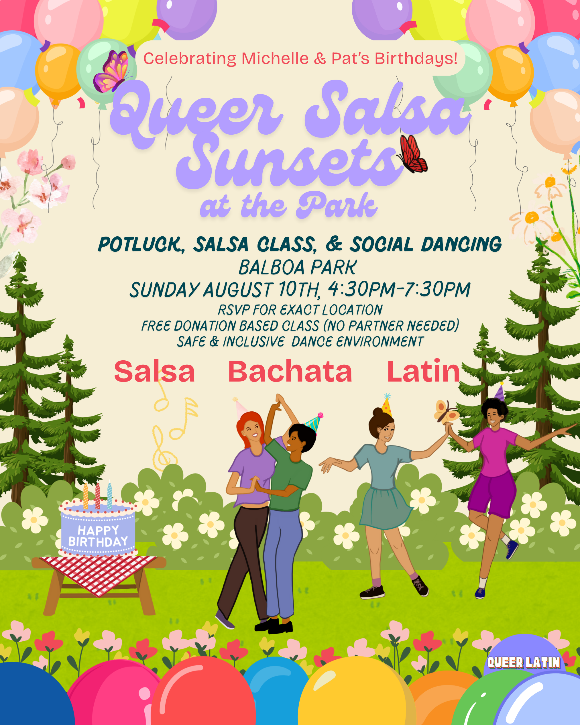 Summer Salsa Social Flyer